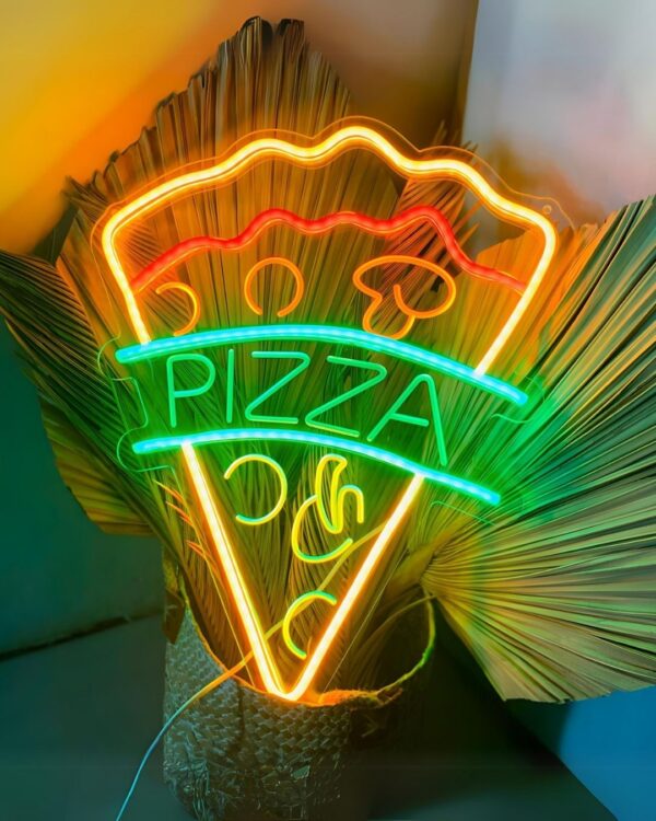 Letrero Pizza Neón