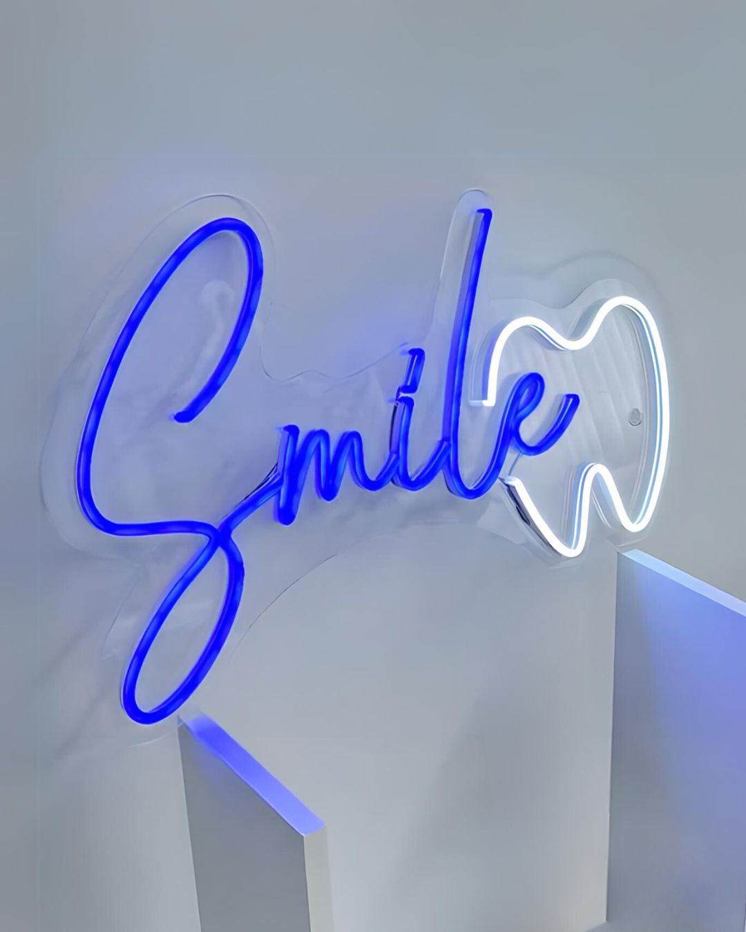 Letrero Neón Smile+Diente - Imagen 2